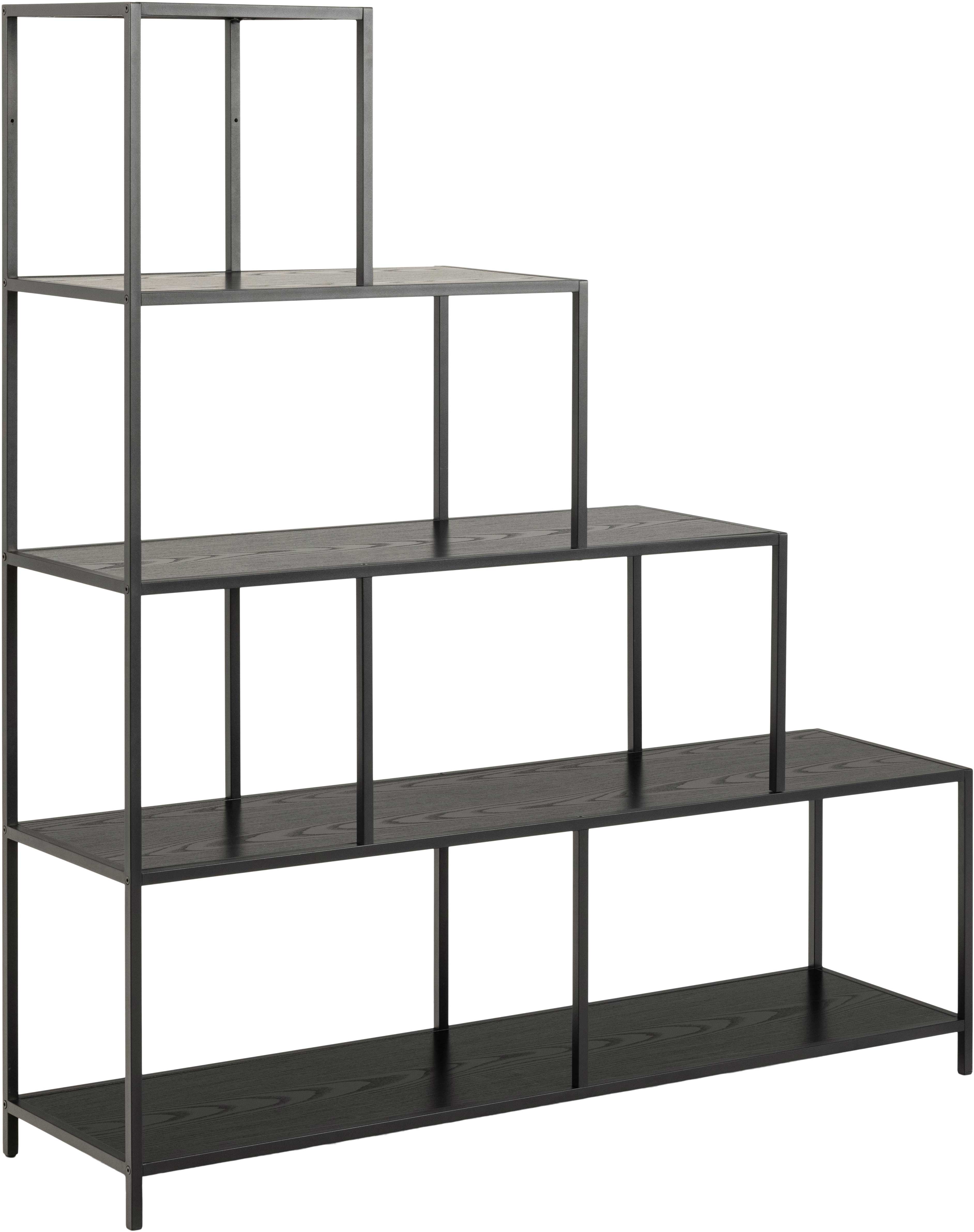 Etagère Dover 135cm 4 tablettes - noir - Image 11