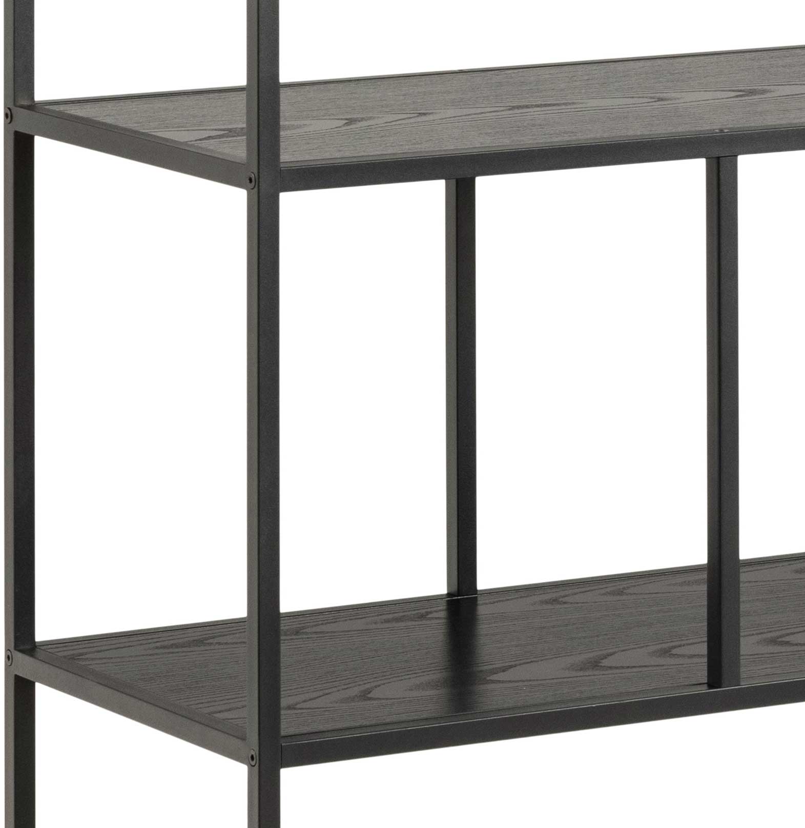 Etagère Dover 135cm 4 tablettes - noir - Image 3