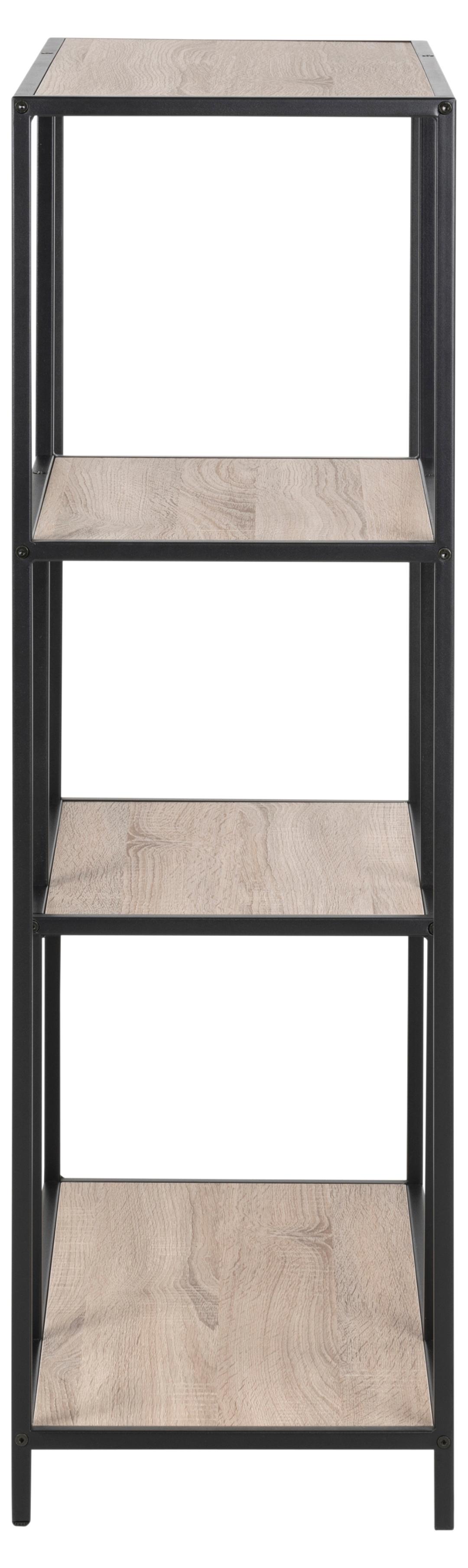 Etagère Dover 2 tablettes - noir/chêne Sonoma - Image 3