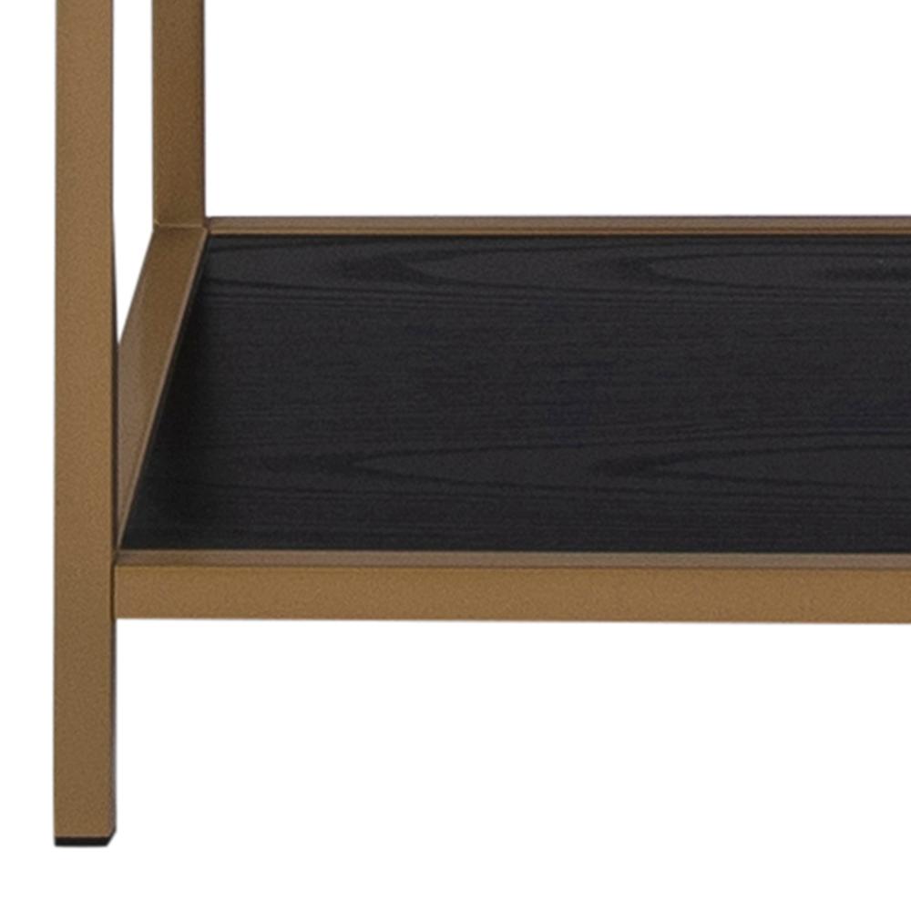 Étagère Dover 77cm, 4 tablettes - doré/noir - Image 5