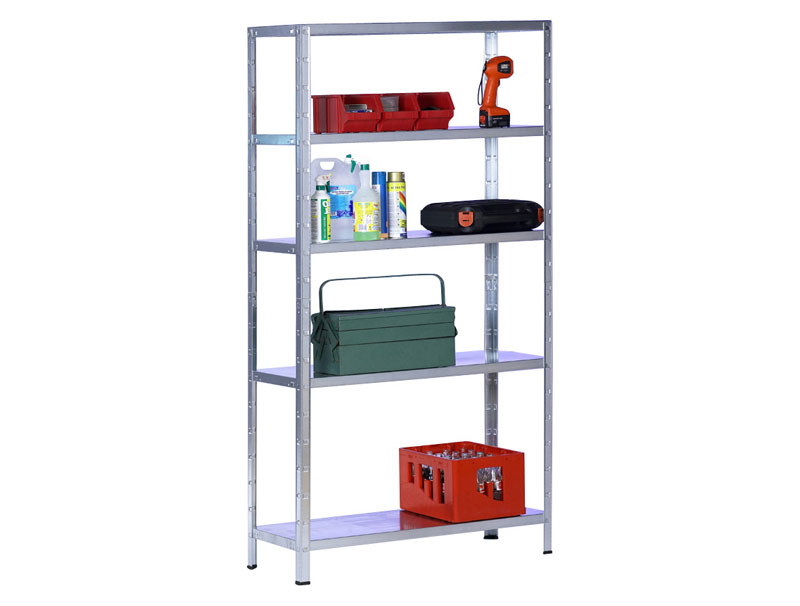 Étagère Galva en métal 4 tablettes - Image 2