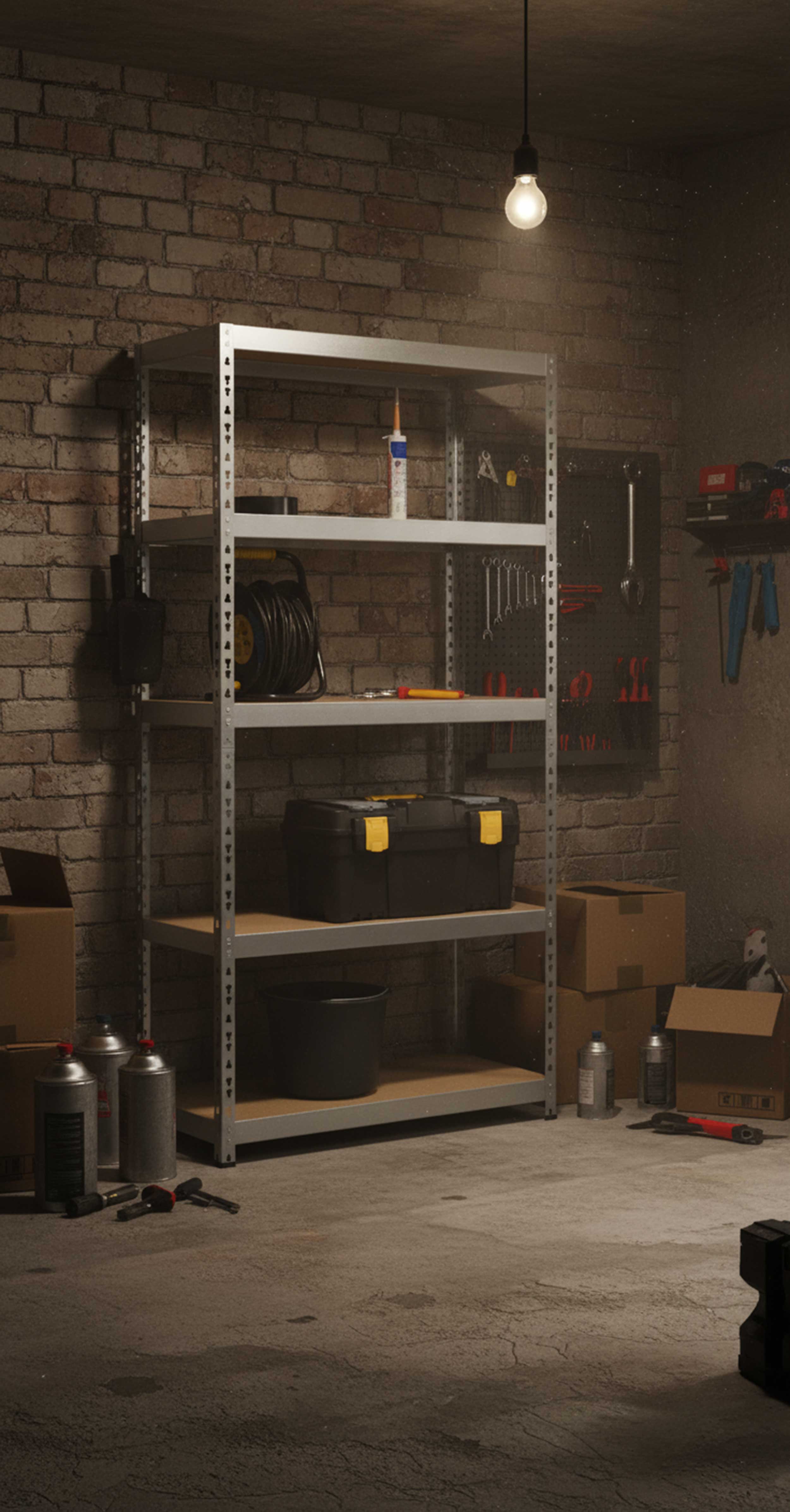 Étagère Heavy Duty 180 kg - 180x90x40cm - Image 4