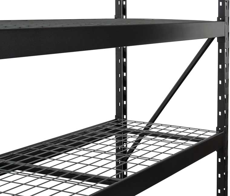 Etagère industrielle 500 kg - noir - Image 2