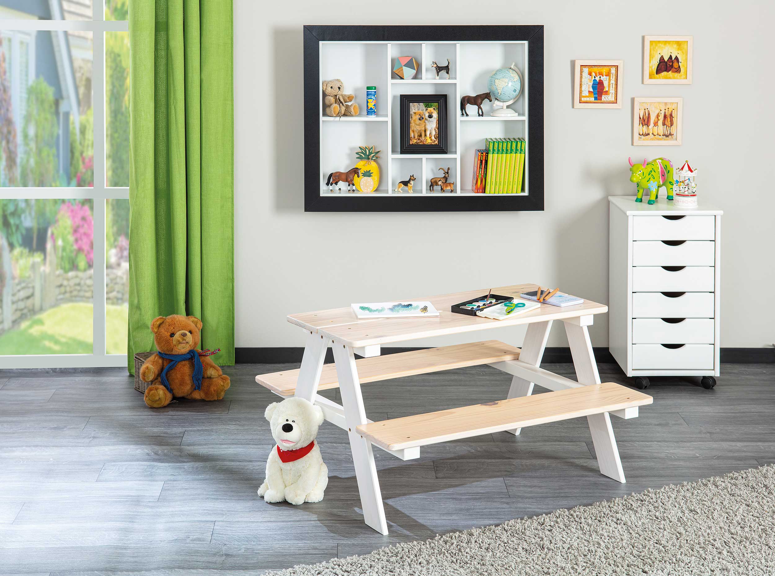 Etagère murale April - 9 niches - Image 9