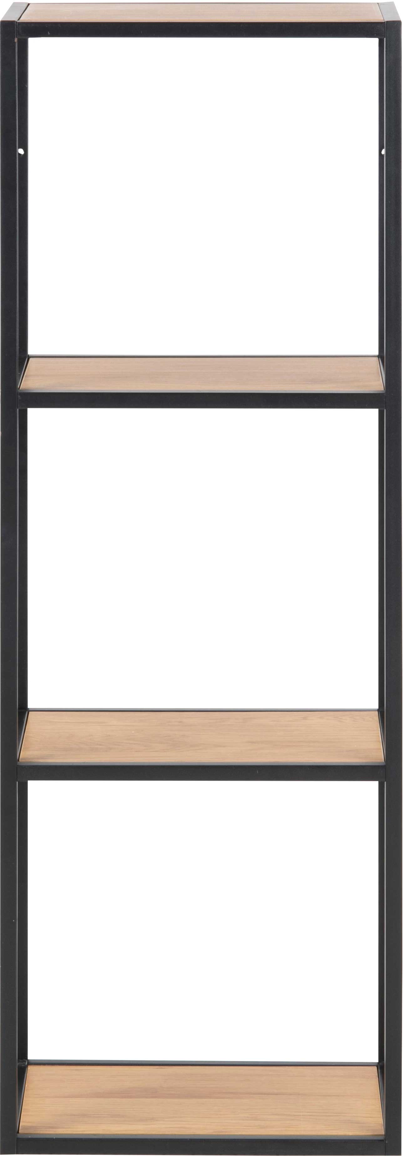 Étagère murale Dover 37cm - chêne/noir - Image 3