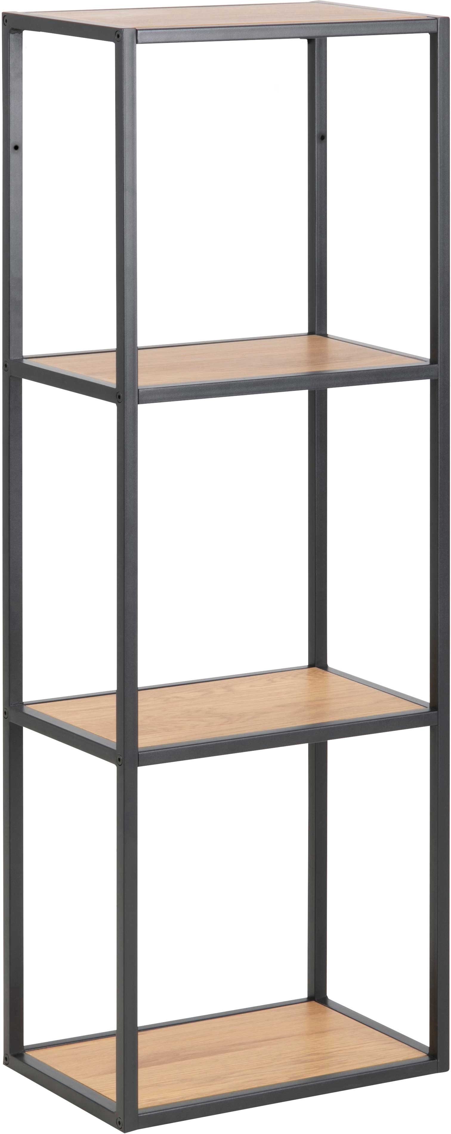 Étagère murale Dover 37cm - chêne/noir - Image 7