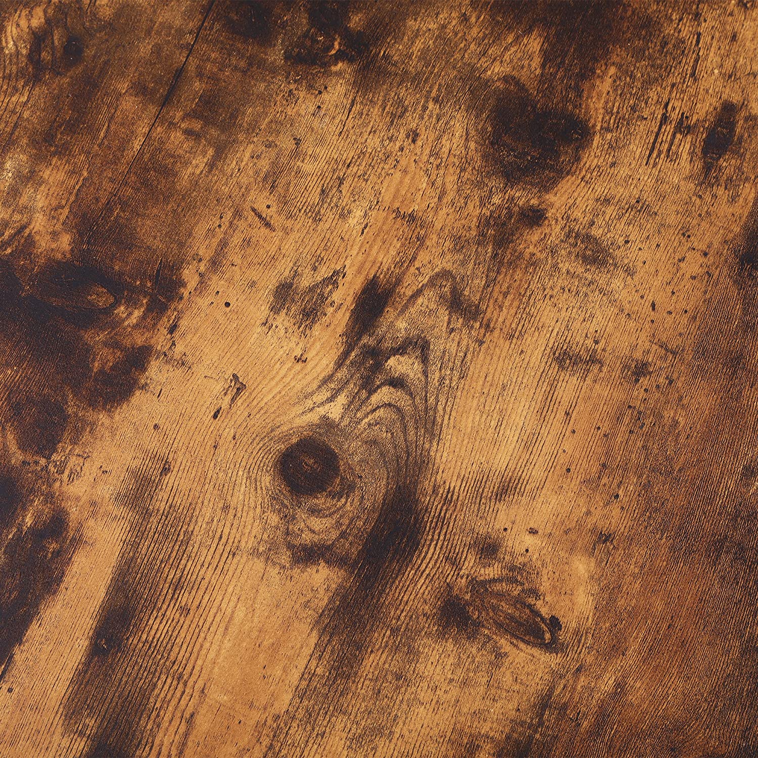 Etagère Sidney 5 tablettes - brun rustique/noir - Image 4