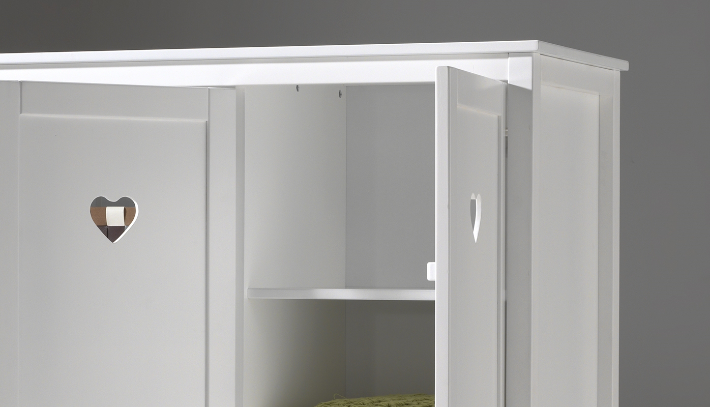 Etagère supplémentaire pour armoire Amori 3 portes - blanc - Image 2