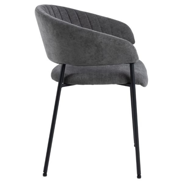 Fauteuil Ann - gris clair - Image 8