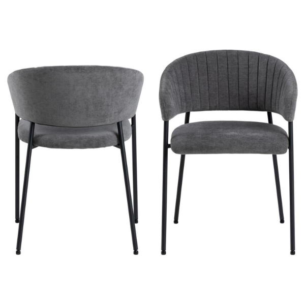 Fauteuil Ann - gris clair - Image 9