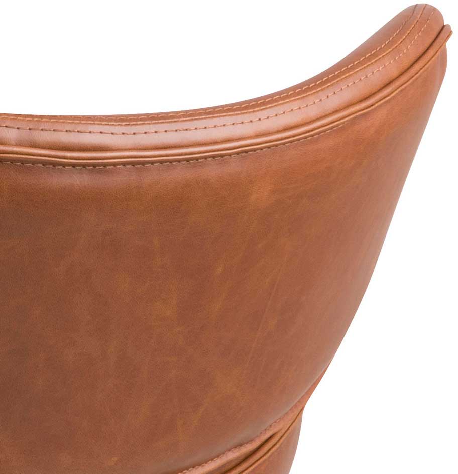 Fauteuil Cazari - marron/noir - Image 2