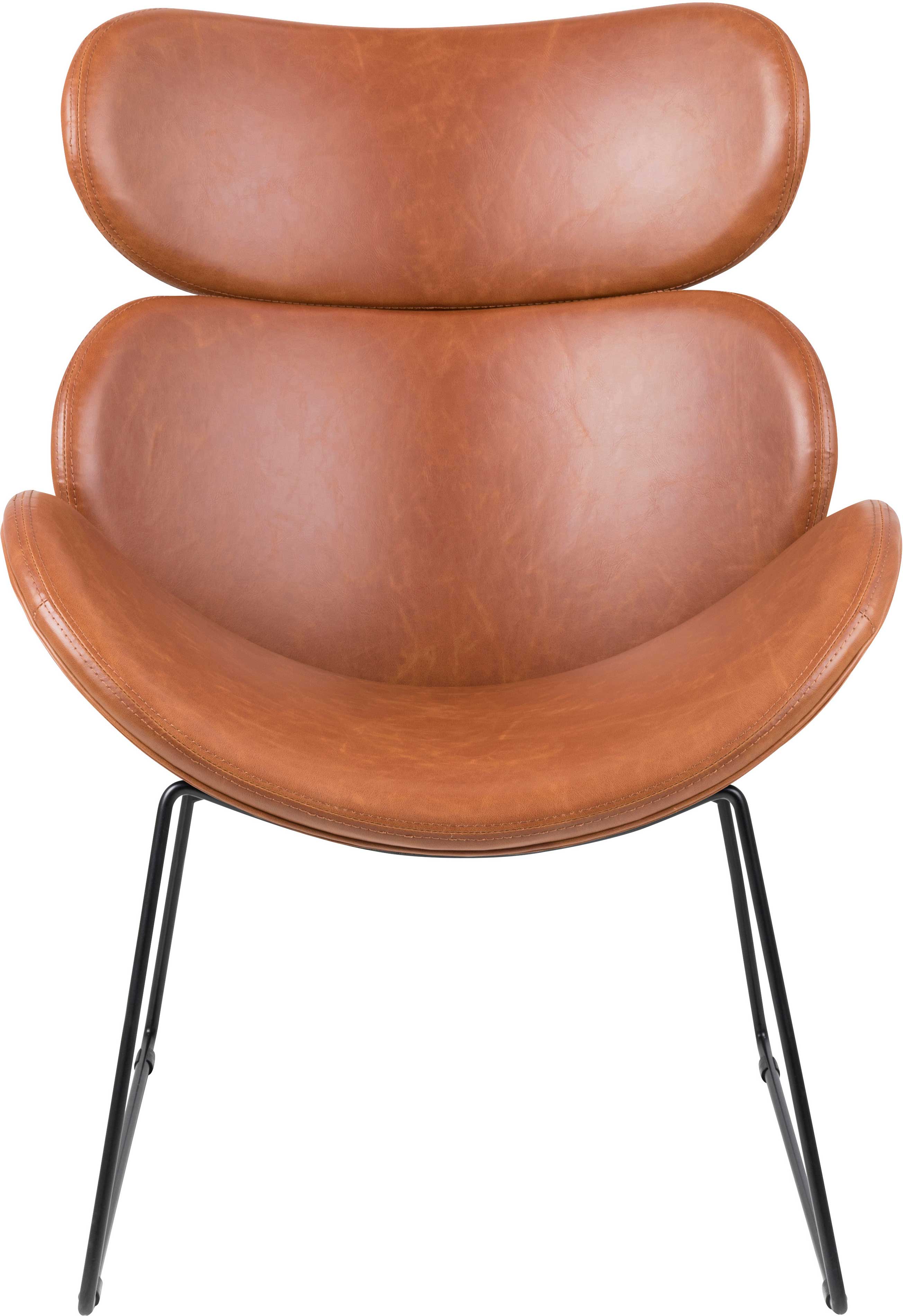 Fauteuil Cazari - marron/noir - Image 8