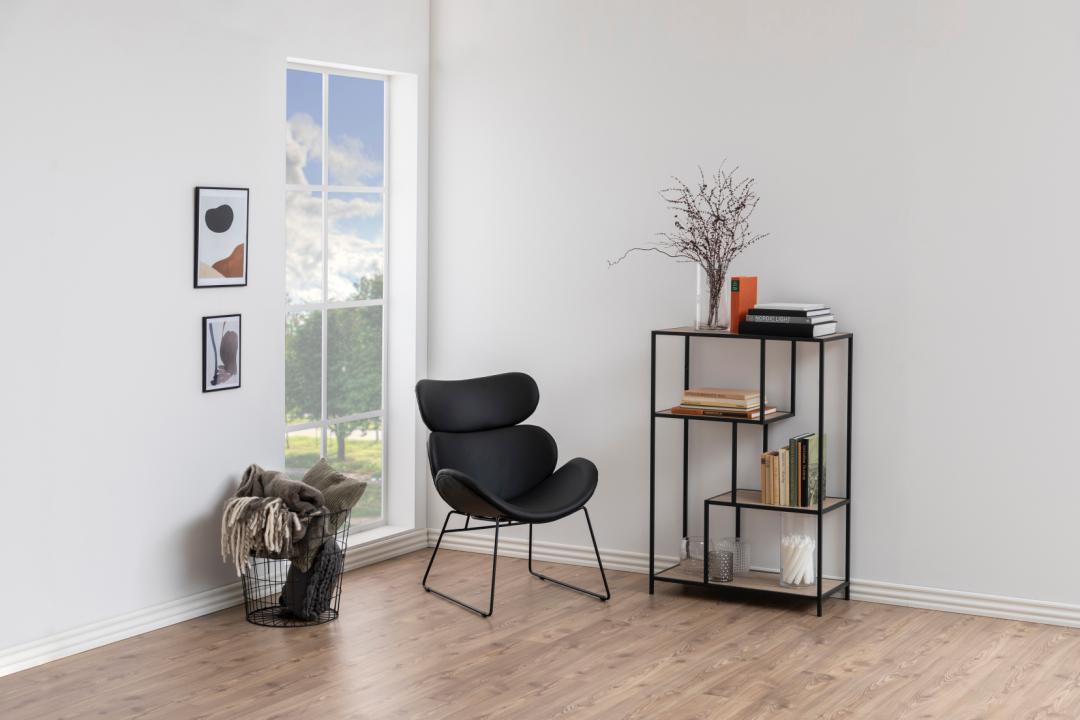 Fauteuil Cazari - noir - Image 5