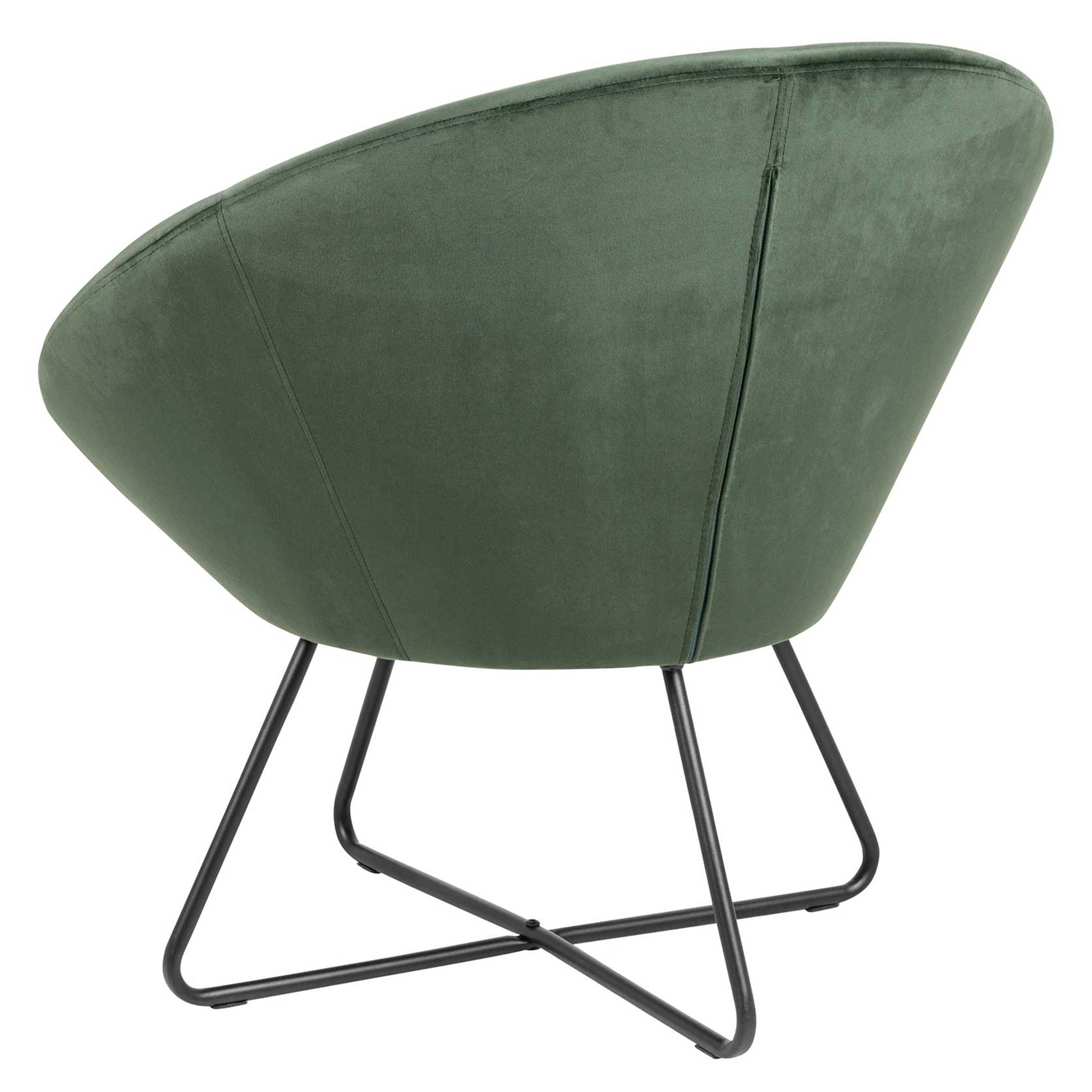 Fauteuil Cezar - vert forêt/noir - Image 2