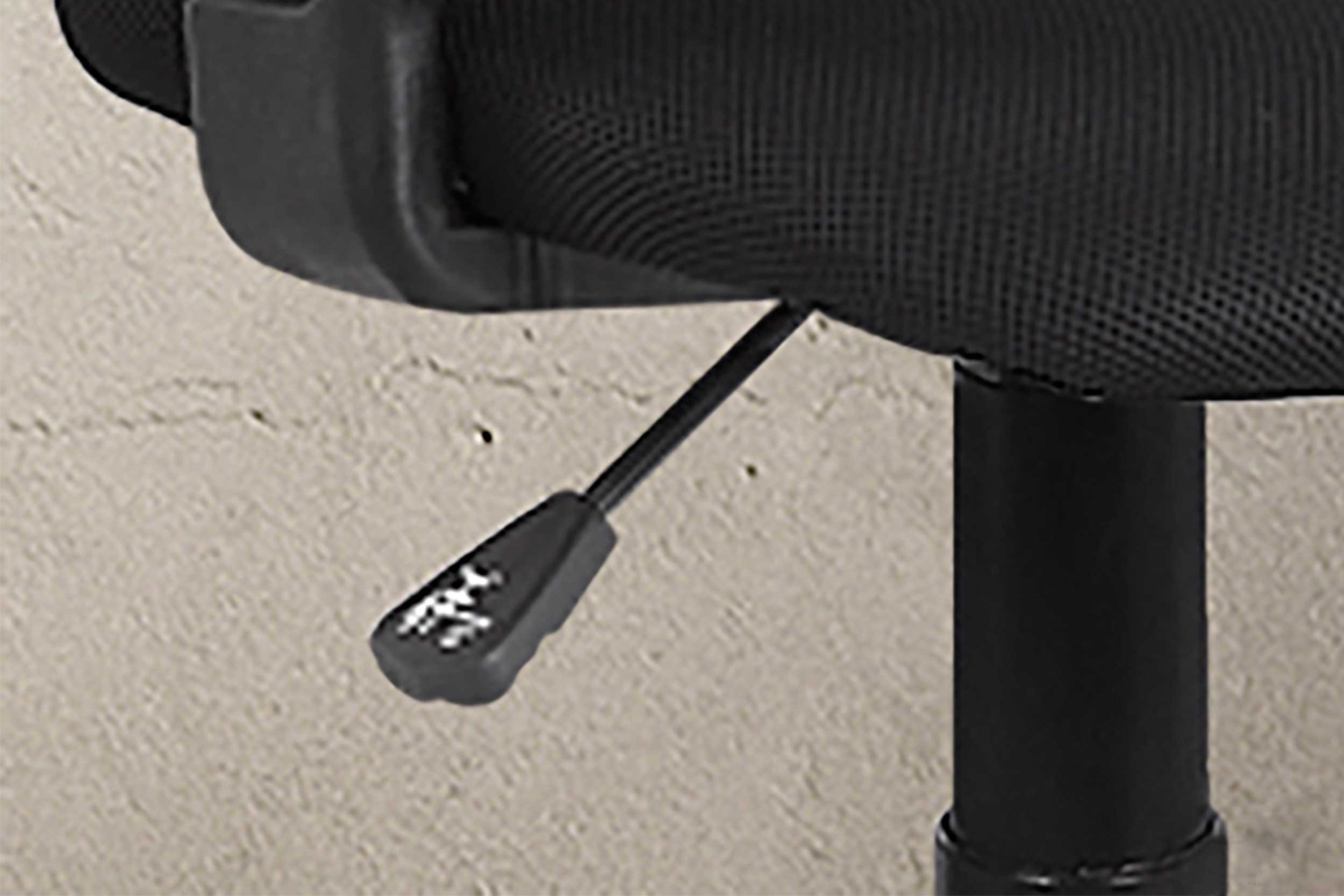 Fauteuil de bureau Job - noir - Image 4