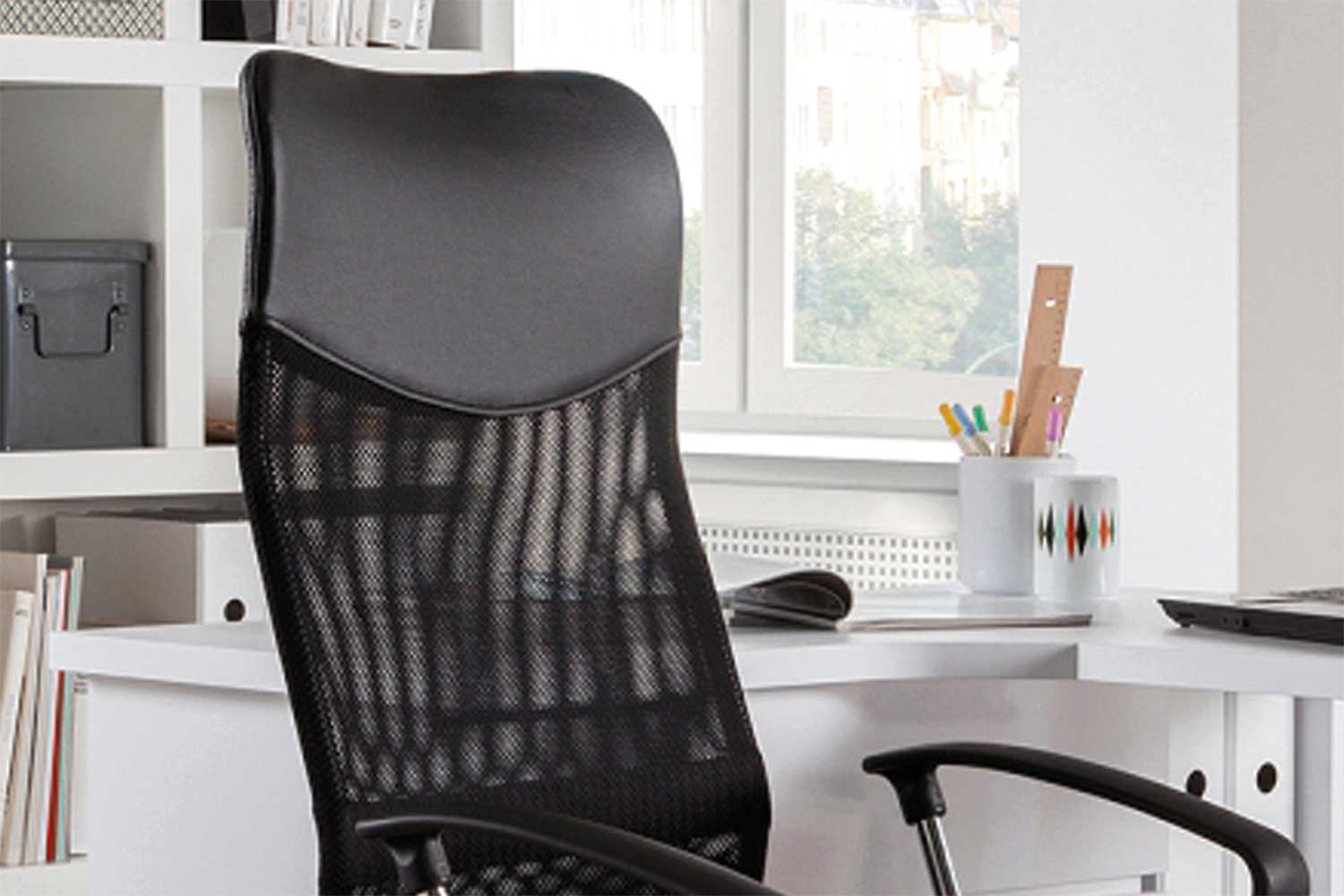 Fauteuil de bureau Max - noir - Image 6