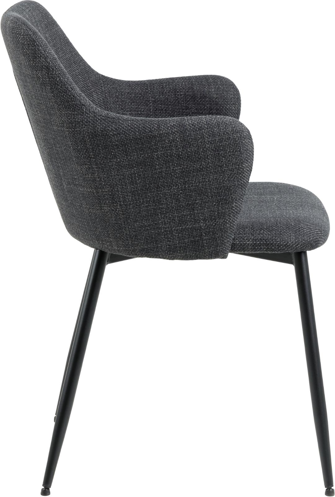 Fauteuil Ilsa - gris foncé - Image 5