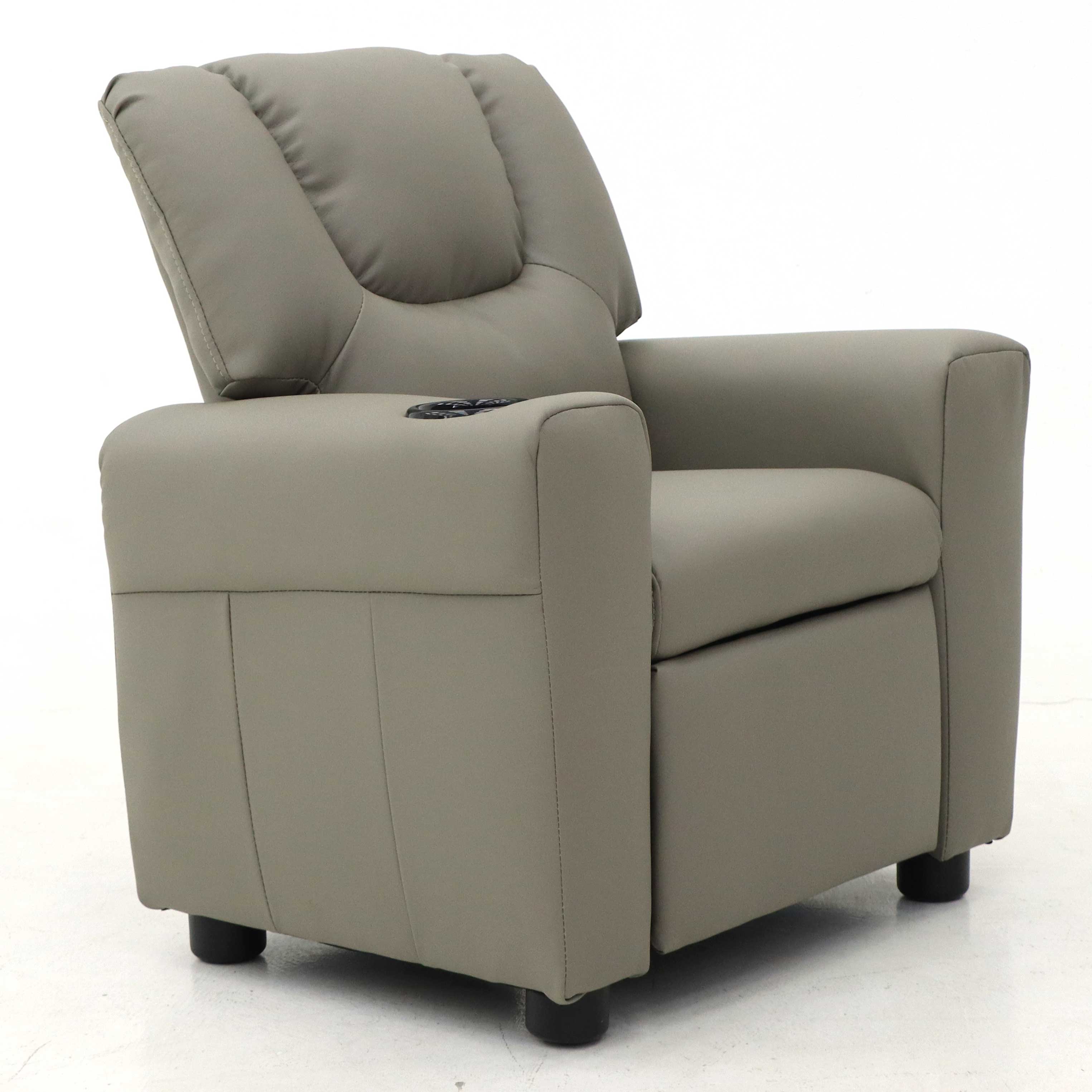 Fauteuil relax pour enfants Rex - gris - Image 11