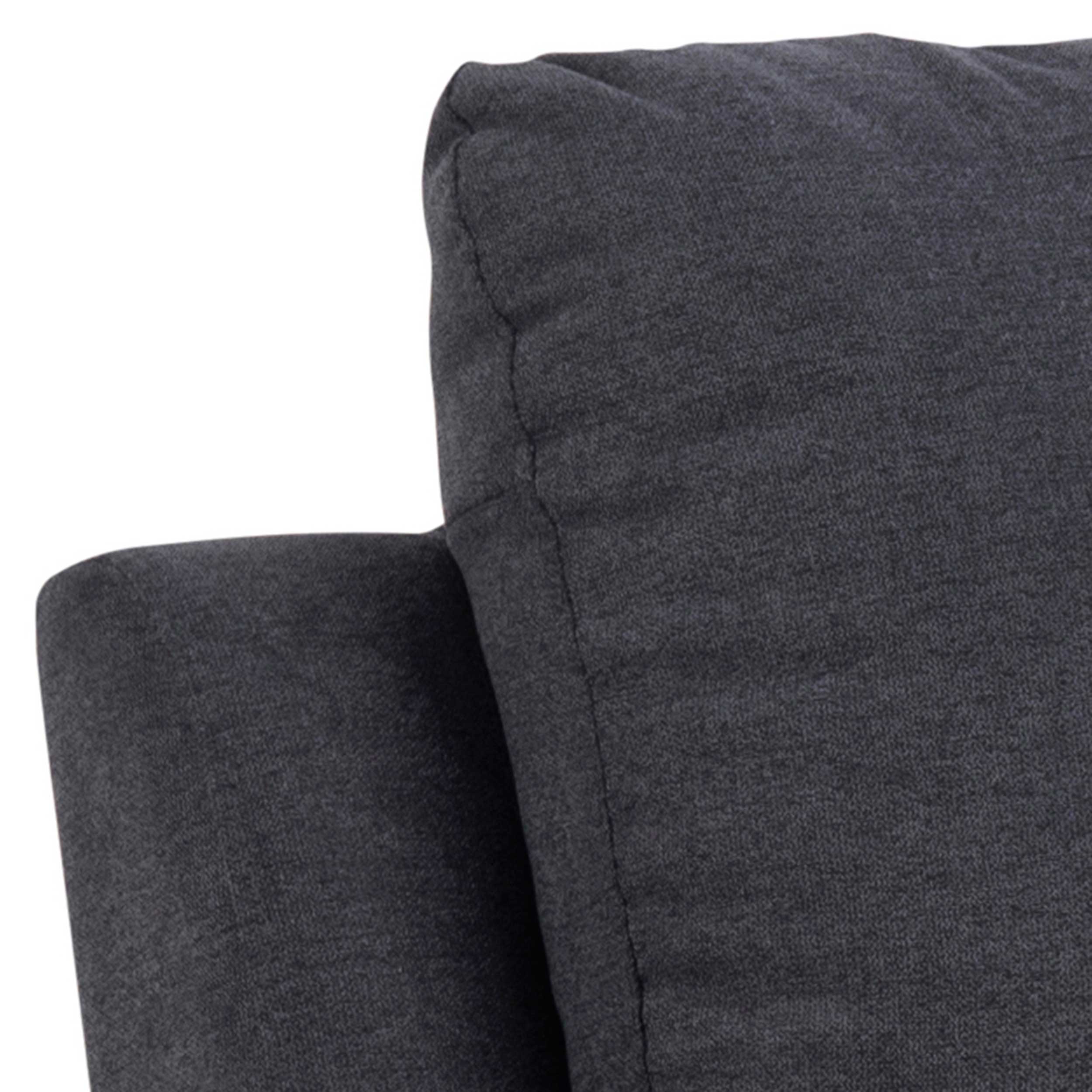 Fauteuil relax Santiago manuel - gris foncé - Image 3