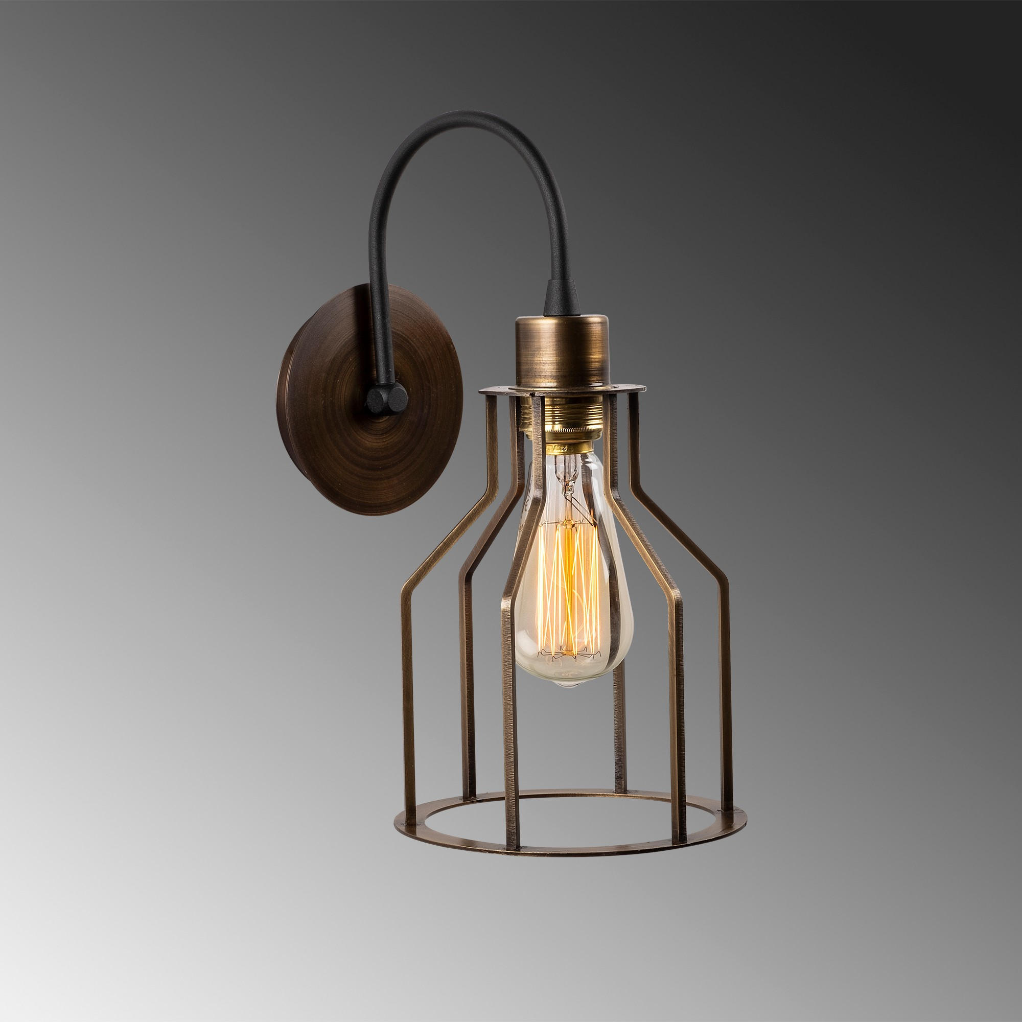 Fellini Applique | CORPS EN MÉTAL | Noir, Vintage - Image 3