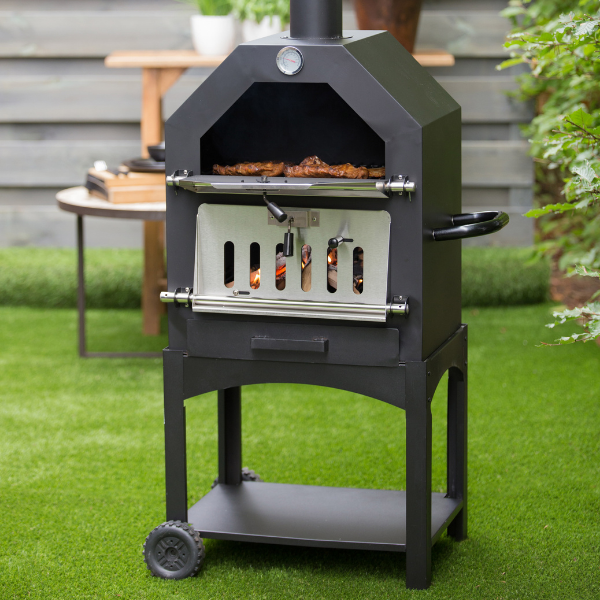 Four à pizza Laurent acier - noir - Image 3