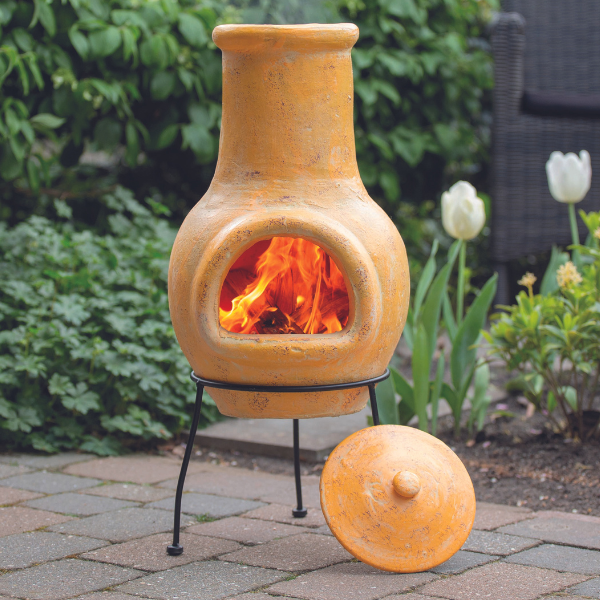 Foyer de jardin Jimenez 31x68cm - ocre
