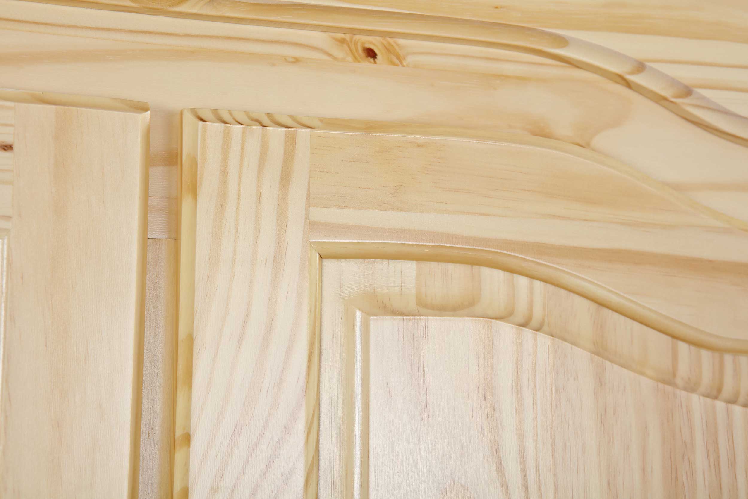 Garde-robe Bastian 104cm avec 2 portes - bois de pin - Image 4