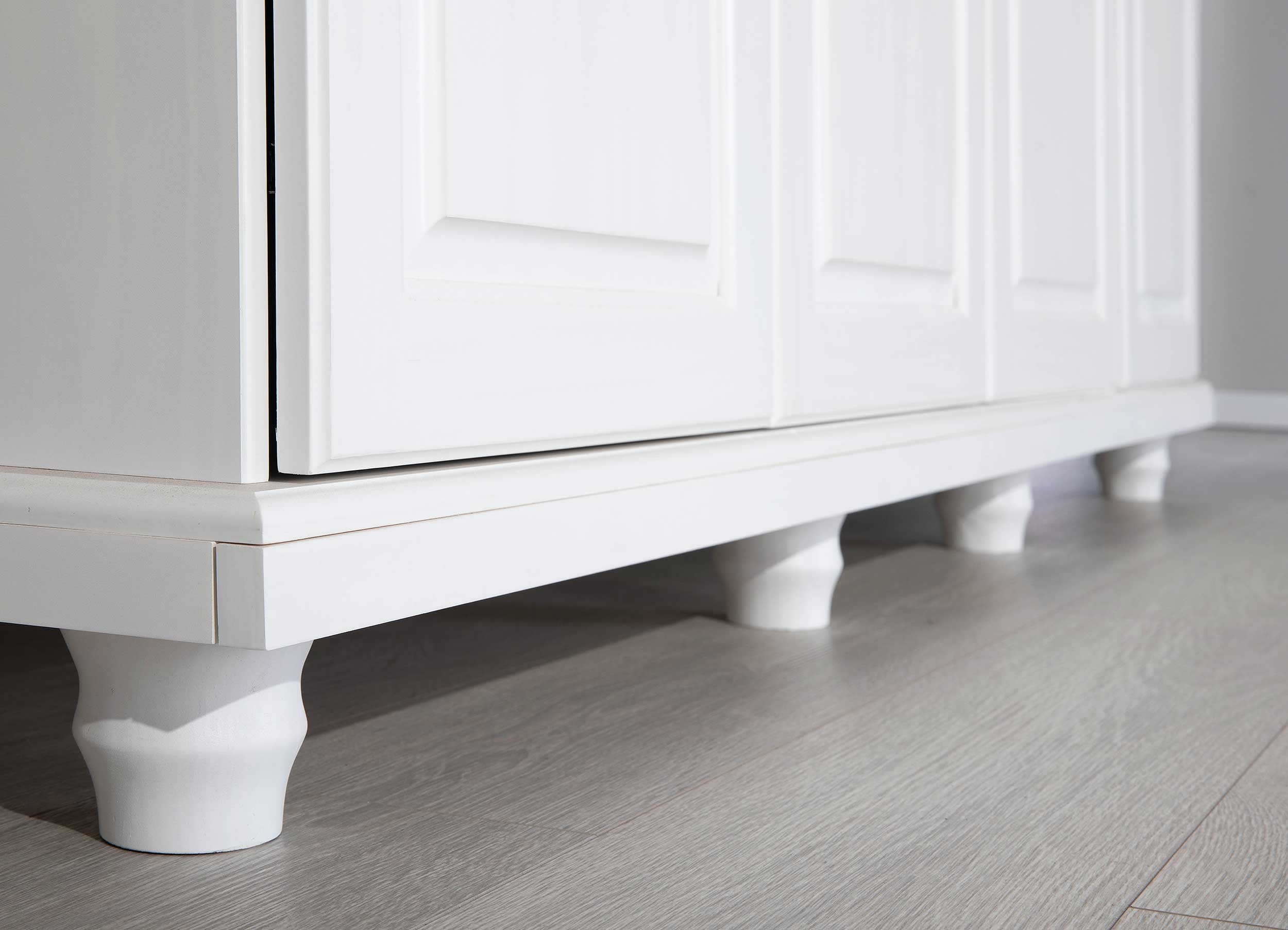 Garde-robe Ivy 197cm 4 portes - blanc - Image 4