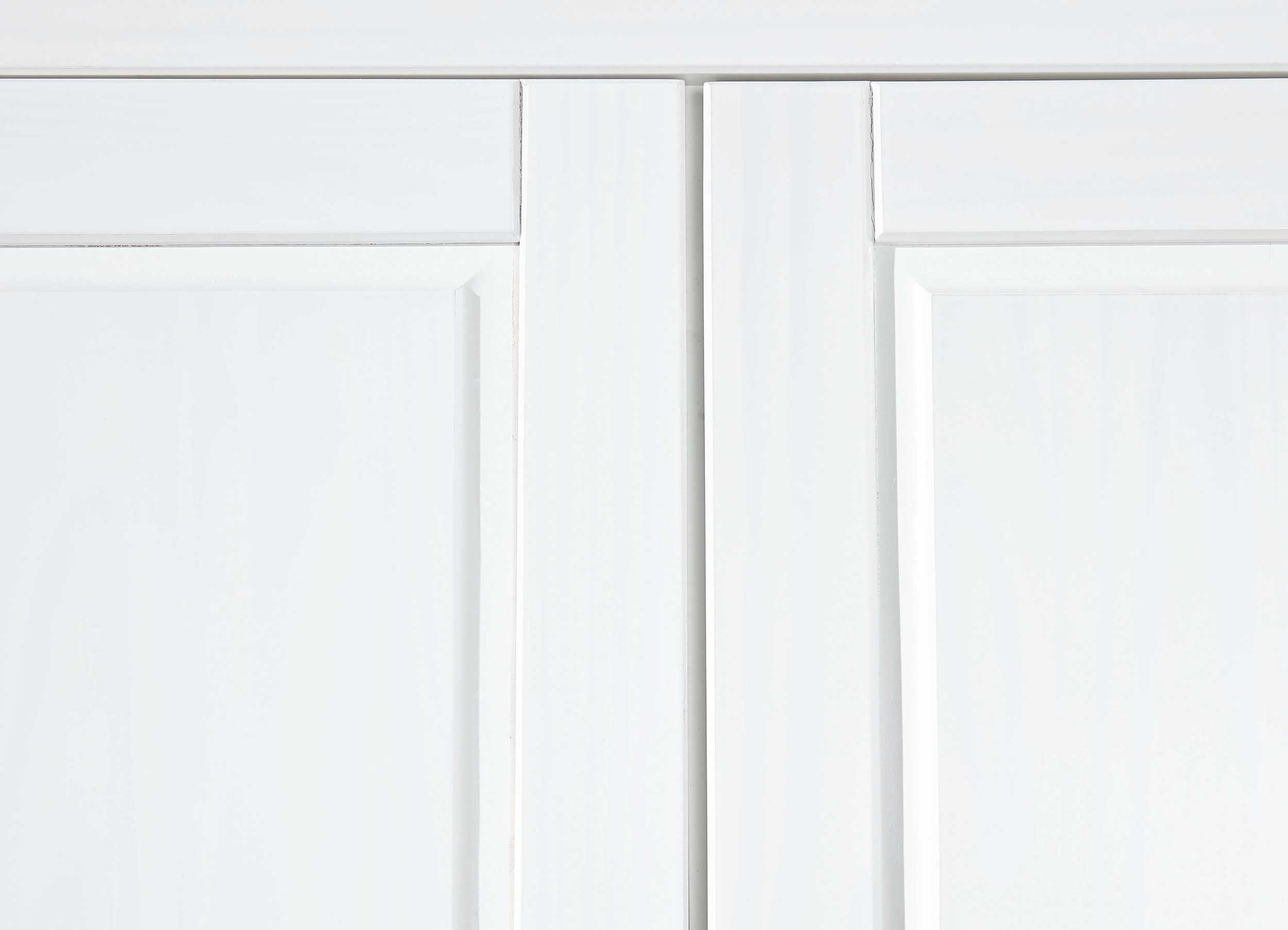 Garde-robe Léon 140cm avec 3 portes - blanc - Image 2