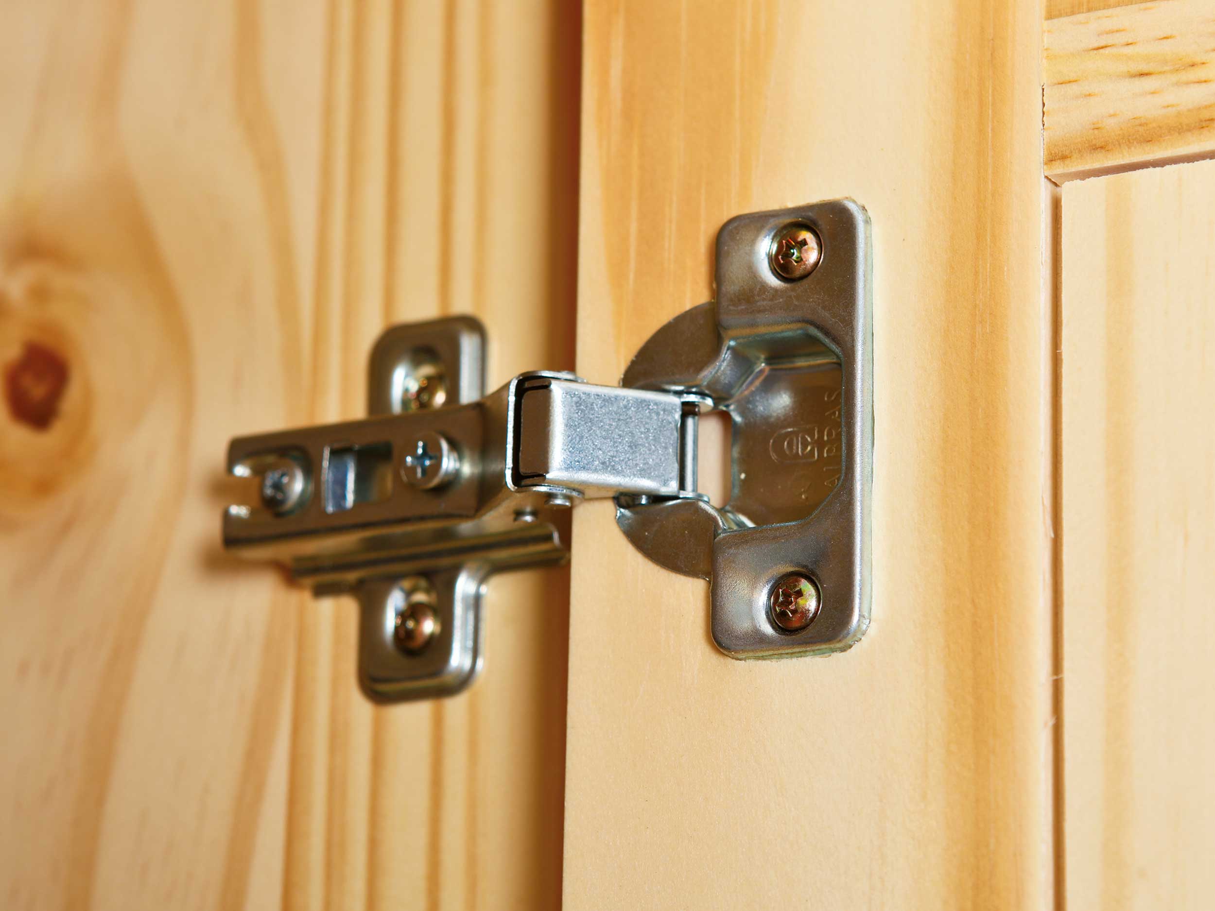 Garde-robe Léon 95cm avec 2 portes - bois de pin - Image 5