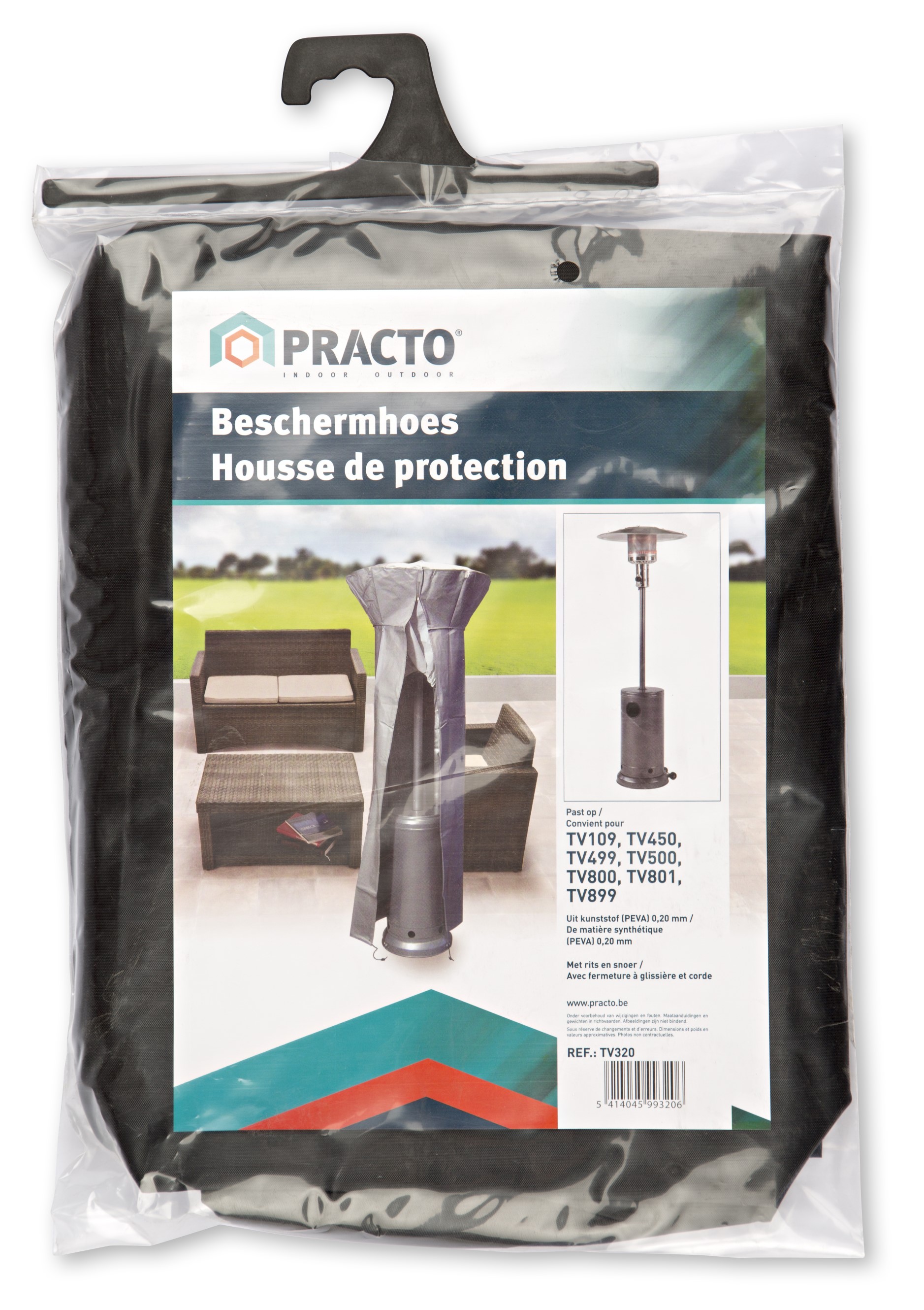 Housse pour chauffe-terrasses Champion / (Super) Inox / Elégant - Image 3