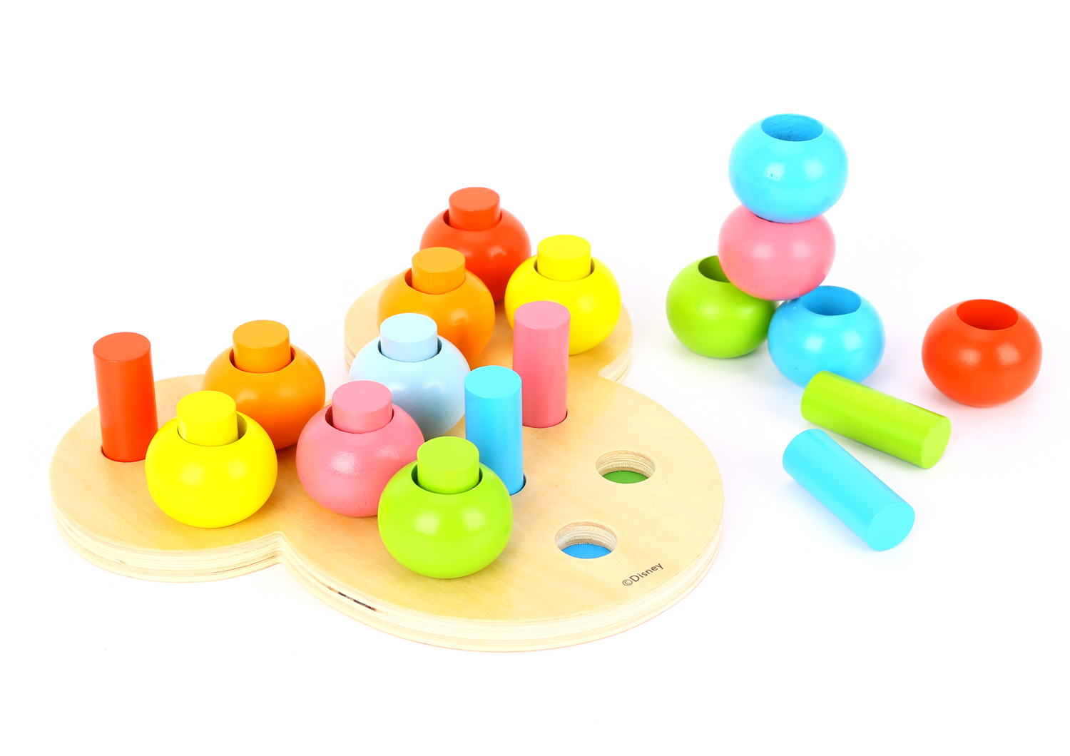 Jeu de ficelle en bois Mickey Mouse - Image 4