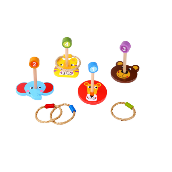 Jeu de lancer d'anneau animaux - Image 1