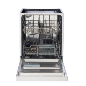 Kitchenette Ragnar 220cm avec four et lave-vaisselle - blanc brillant - Image 5