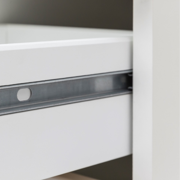 Kitchenette Sorrella 210cm avec espace pour lave-vaisselle et four - chêne/graphite - Image 9