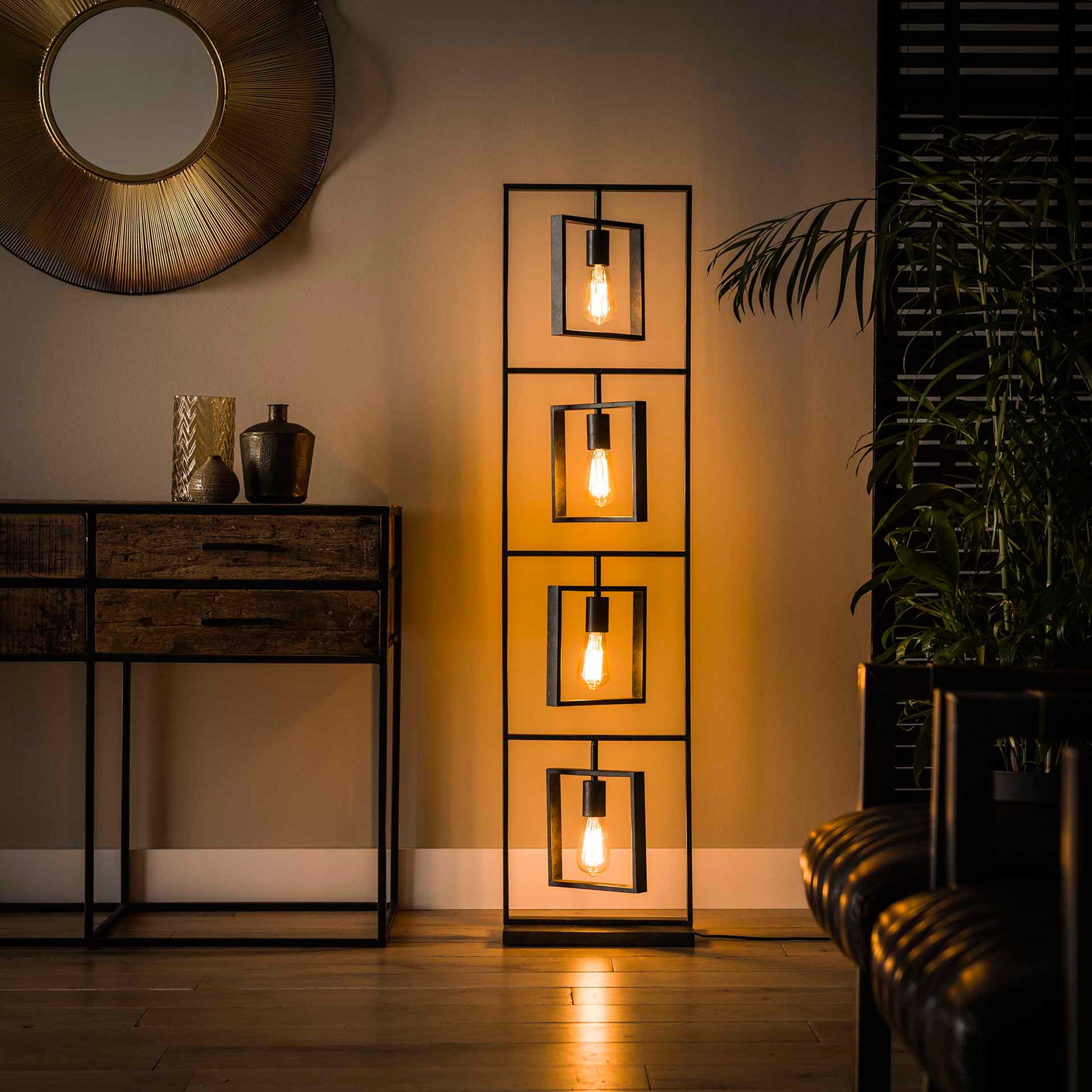 Lampadaire Turner 4 lampes - anthracite - Image 5