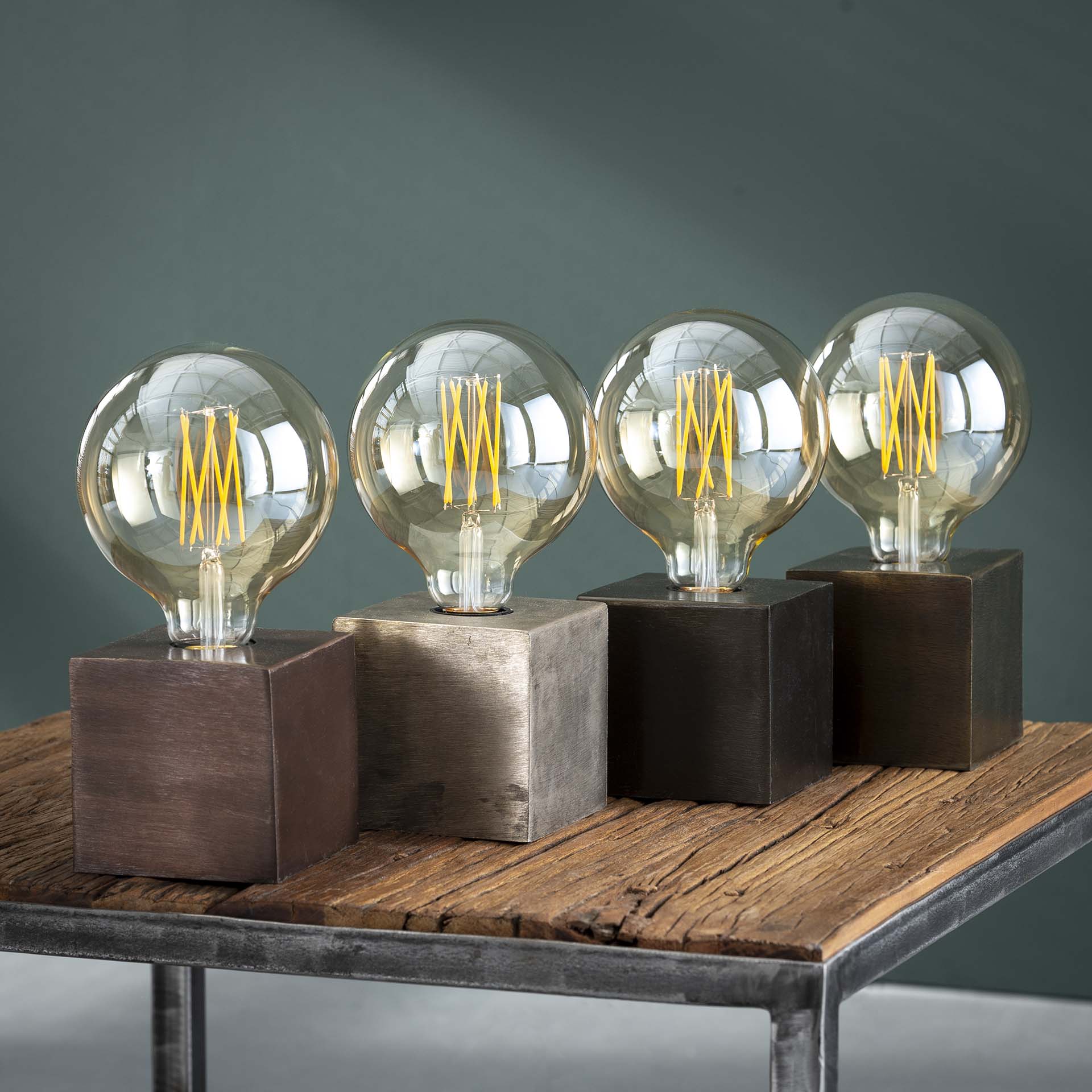 Lampe d'appoint Cubes - noir - Image 3