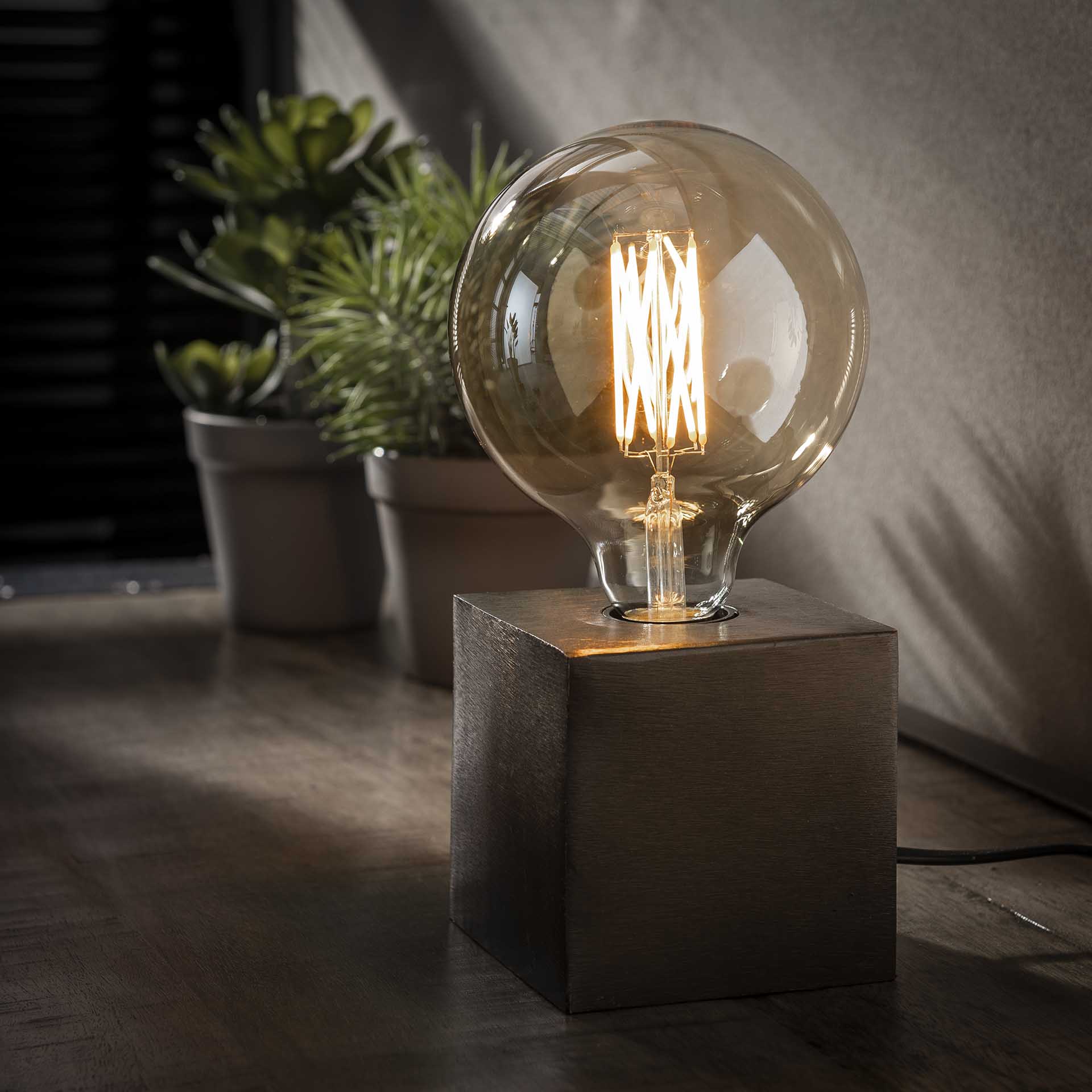 Lampe d'appoint Cubes - noir