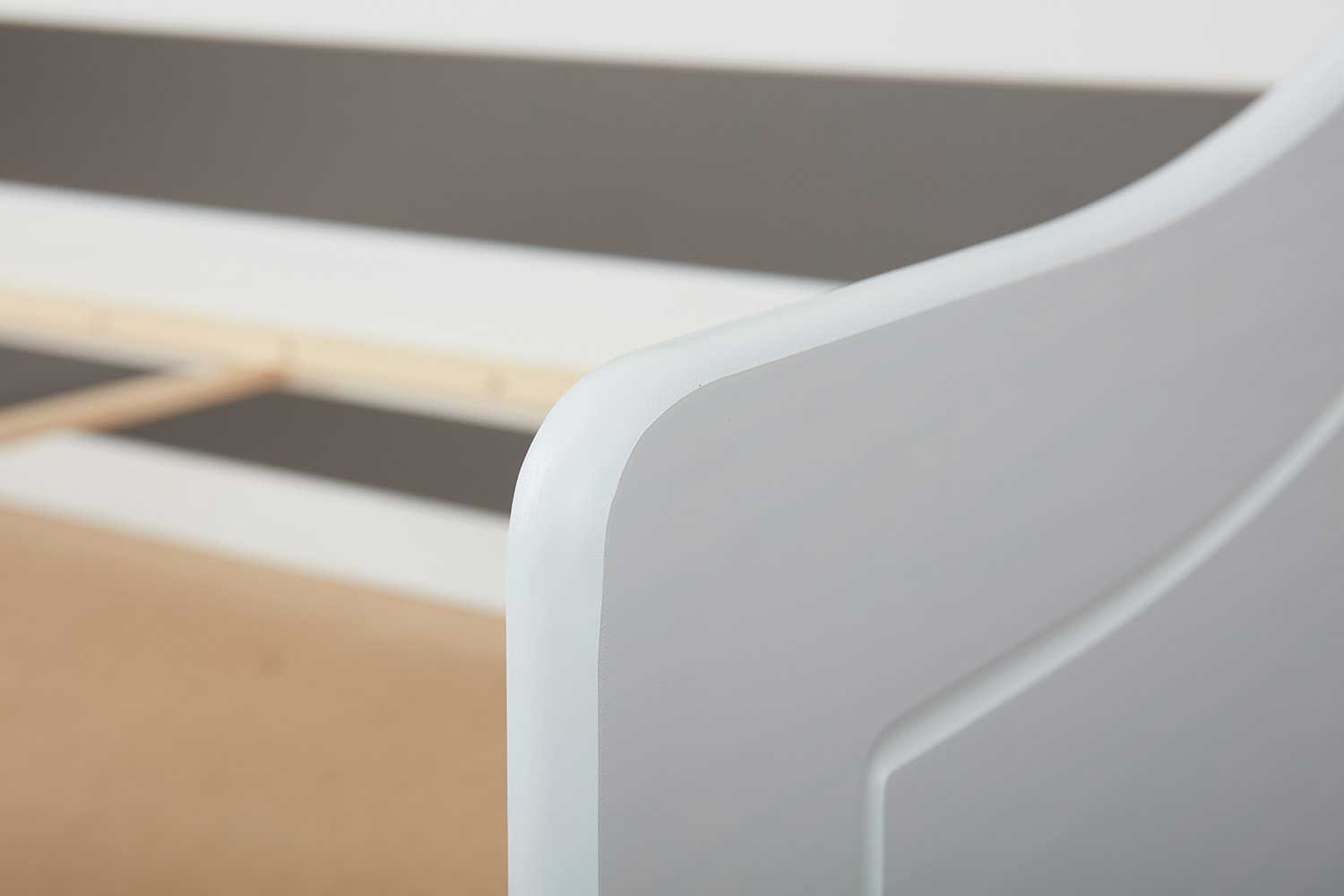 Lit banquette gigogne Malte - blanc - Image 6