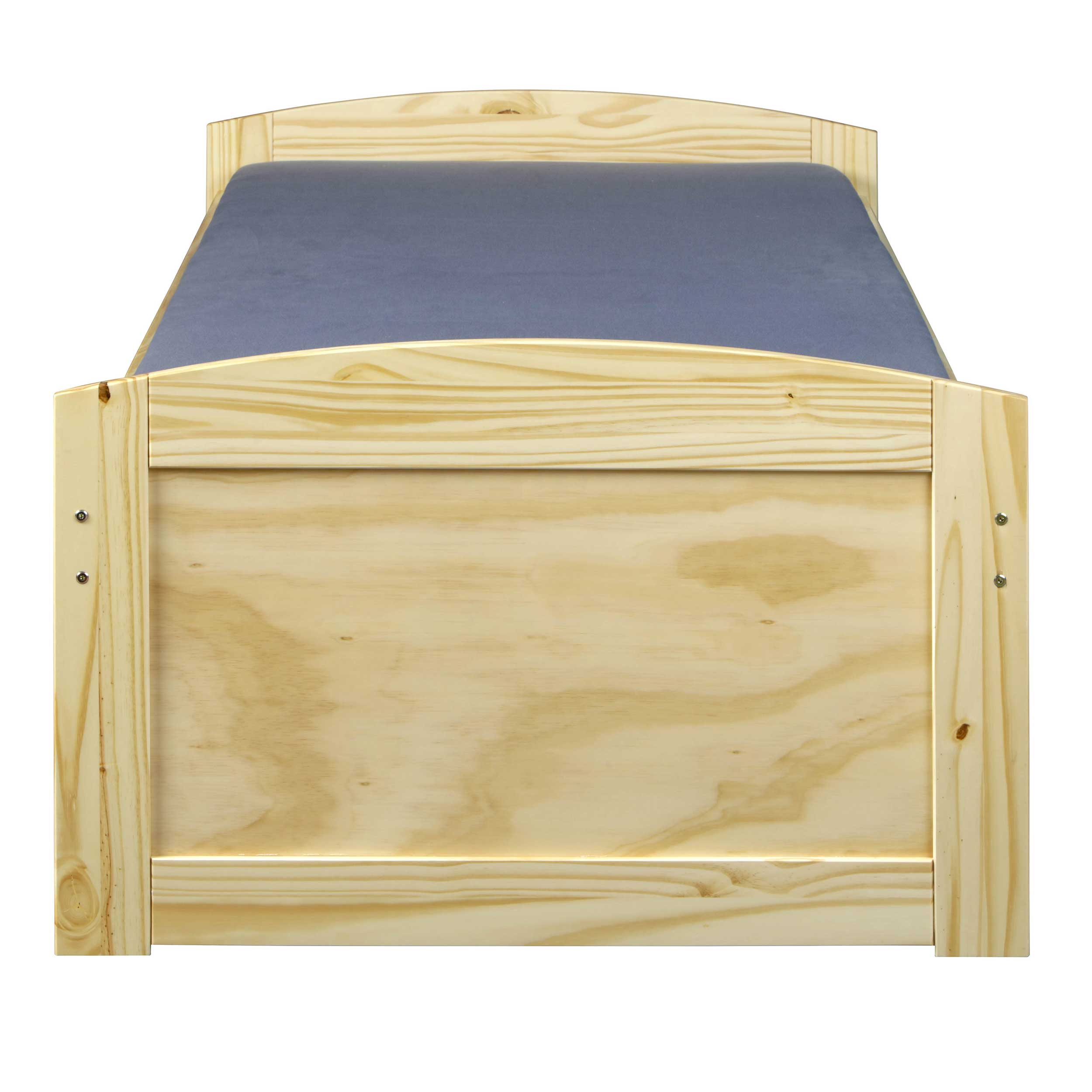 Lit banquette gigogne Thomas 90x200 - bois massif - Image 4