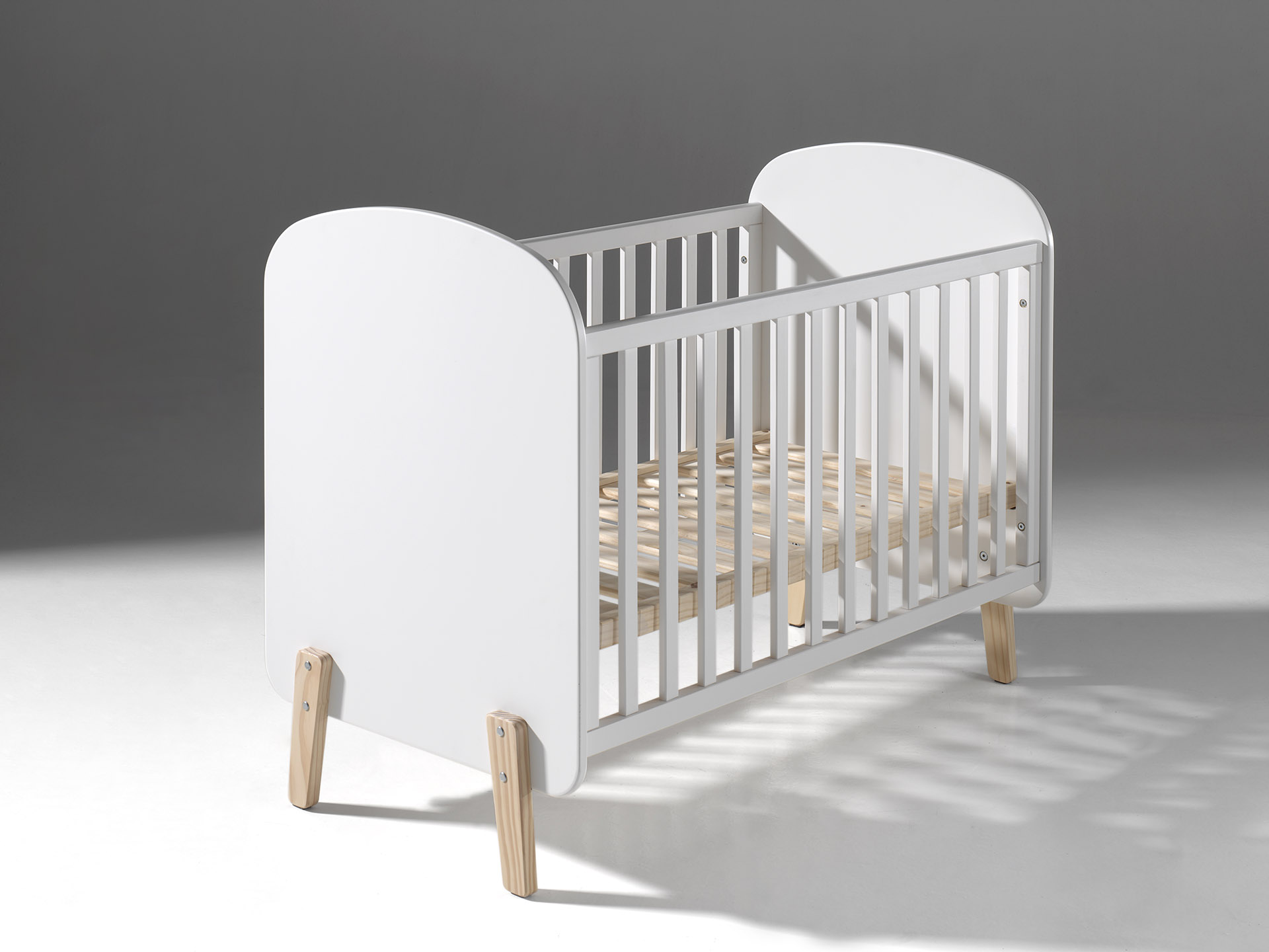 Lit bébé Kiddy 60x120 - blanc - Image 5