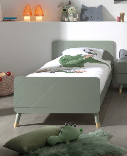 Lit Billy 90x200 - olive - Image 8