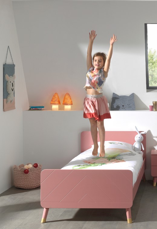 Lit Billy 90x200 - rose - Image 6