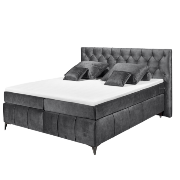 Lit boxspring Pemberley 180x200cm - anthracite