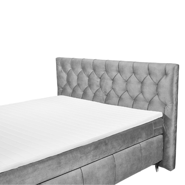 Lit boxspring Pemberley 180x200cm - gris - Image 3