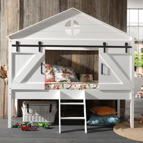 Lit cabane Barnie 90x200