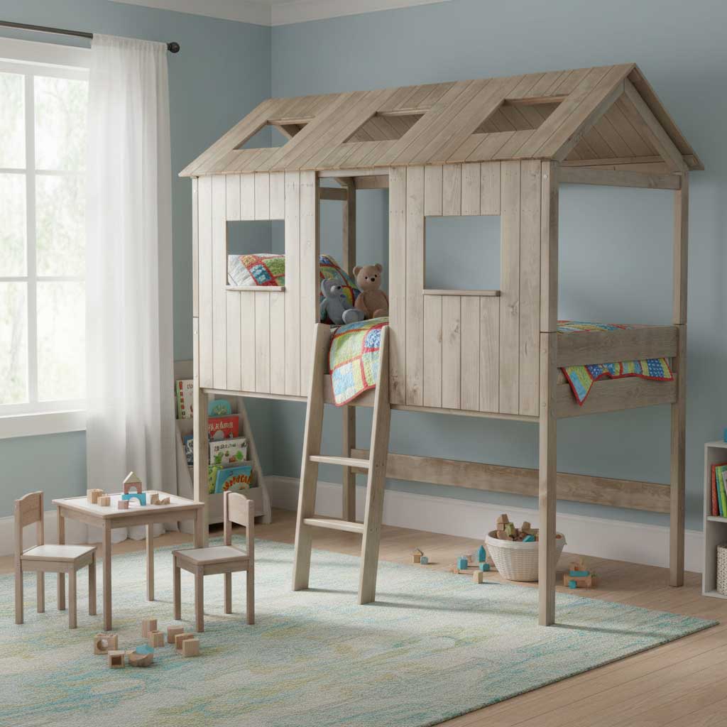 Lit cabane Charlie 90x190 - Image 4