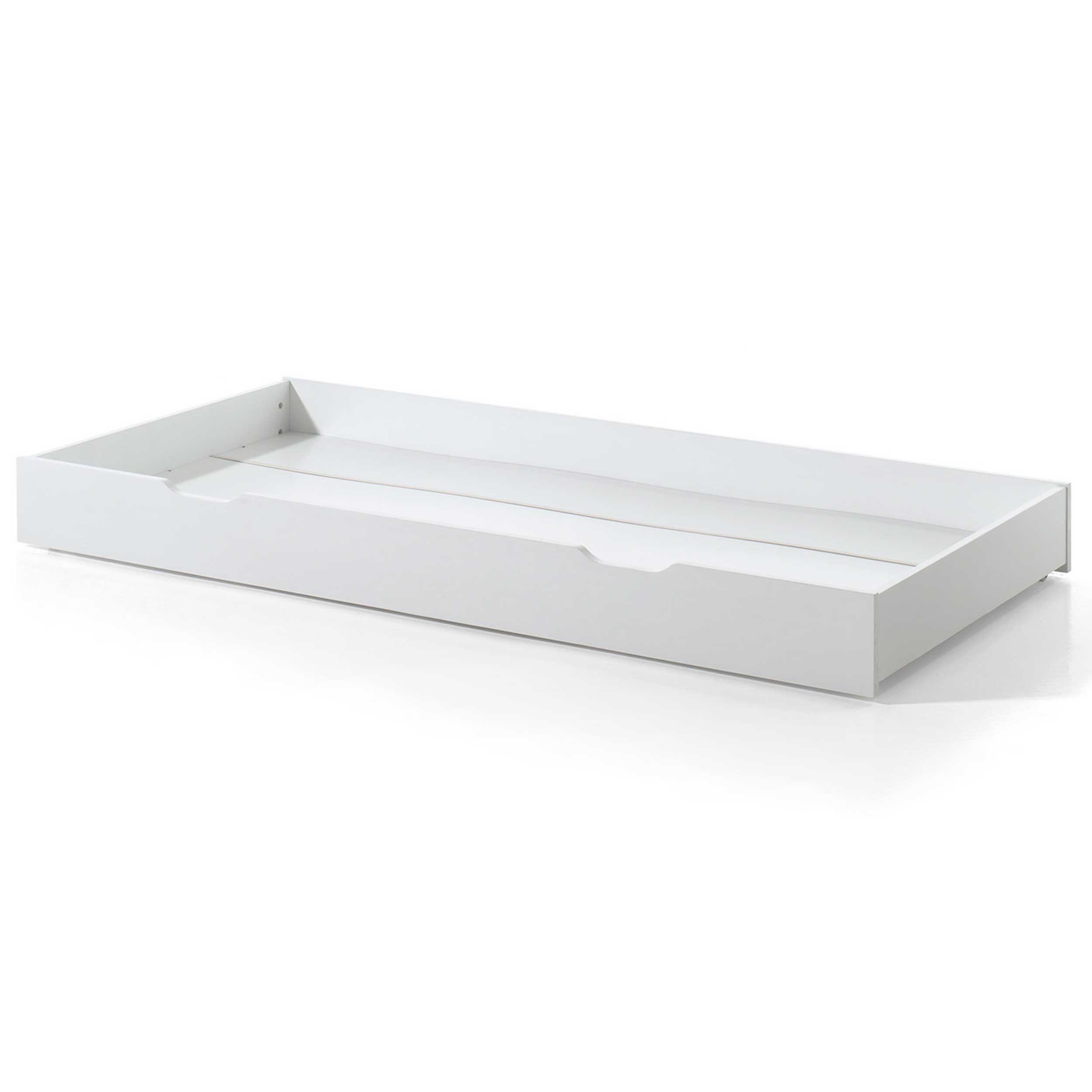 Lit cabane Dallas 2 90x200 avec tiroir de lit - blanc - Image 2