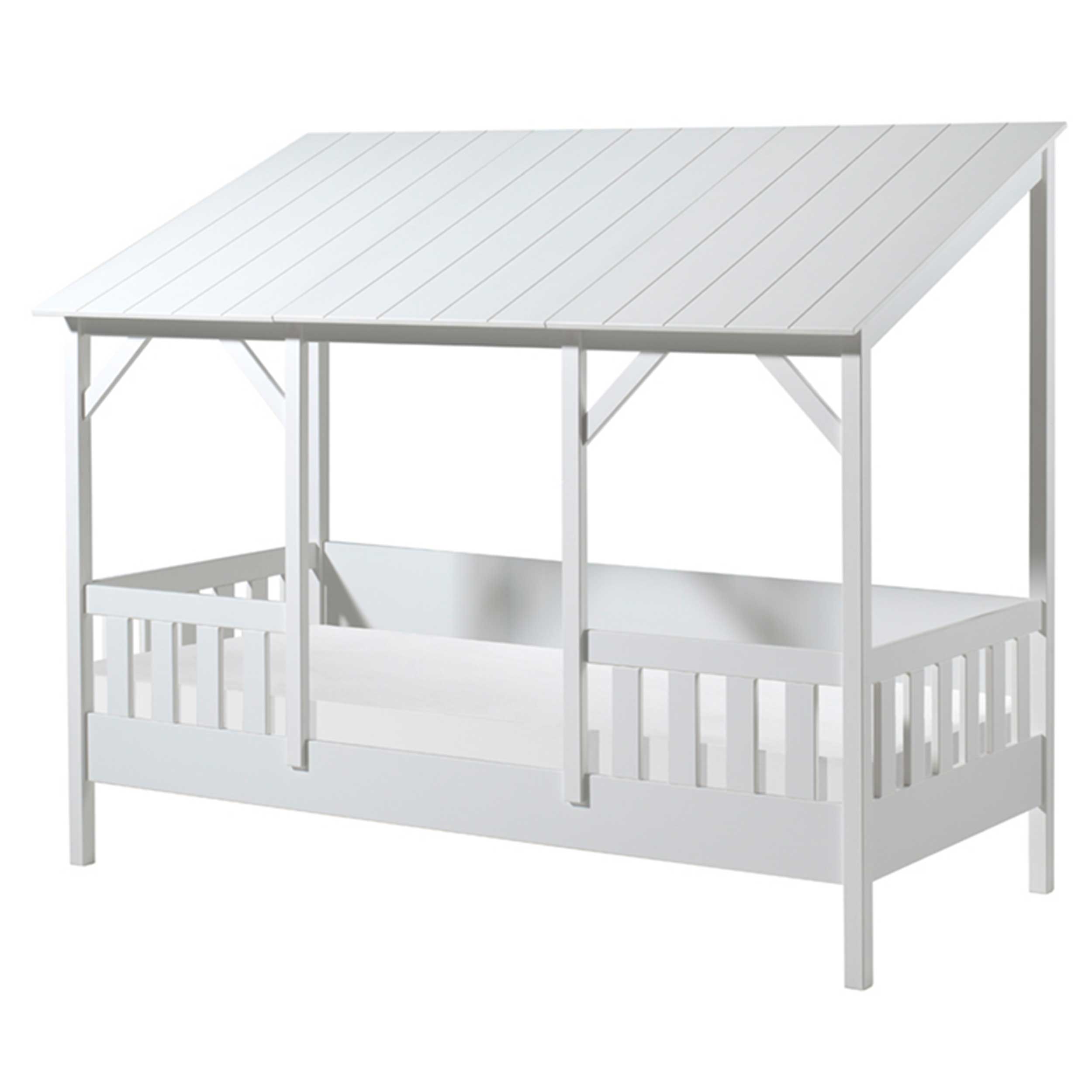 Lit cabane Malia 90x200 - toit blanc - Image 7