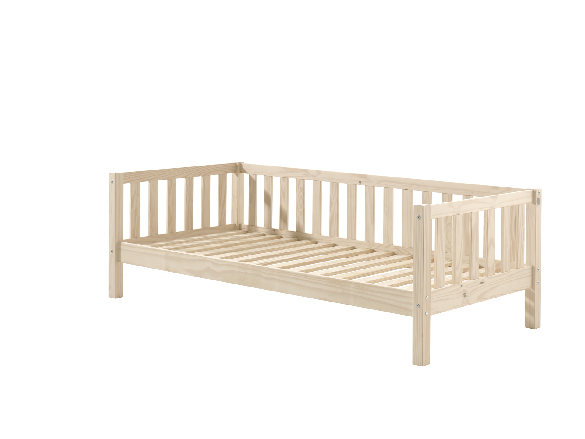 Lit cabine Friedrich | 211,2 x 98,2 x 68 cm | Avec tiroir de lit | Design Milky Pine - Image 2